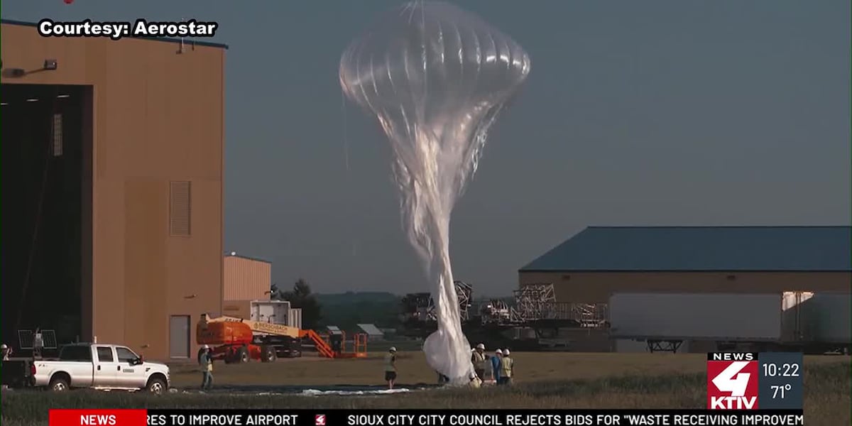 Sioux Falls company testing high-altitude balloons over Siouxland [Video]