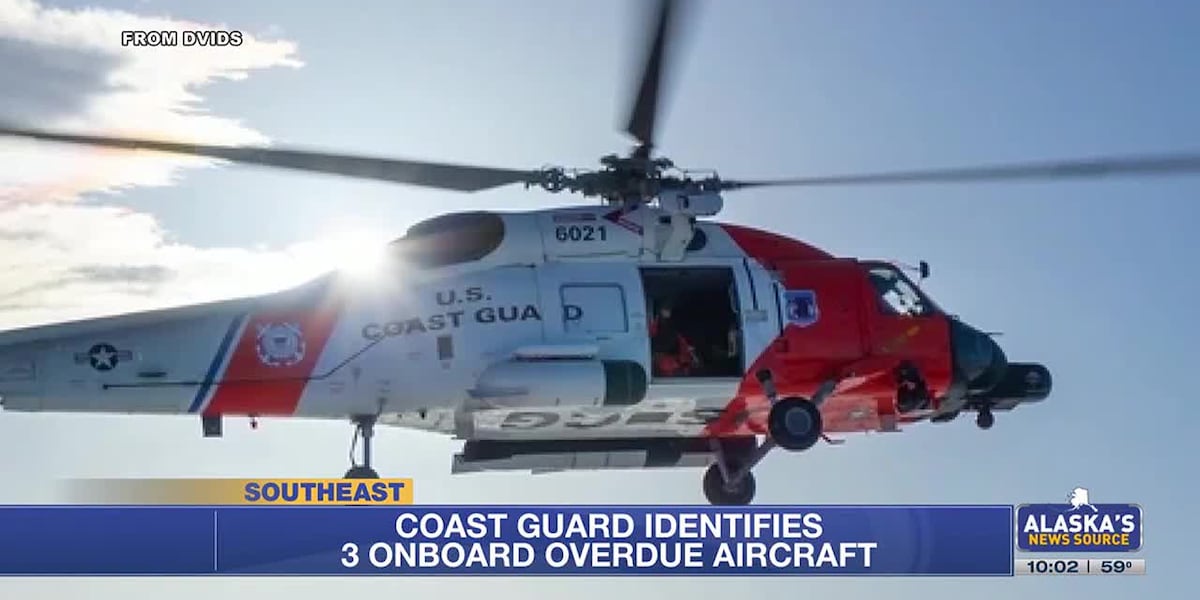 Coast Guard suspends search for 3 missing in plane south of Yakutat [Video]