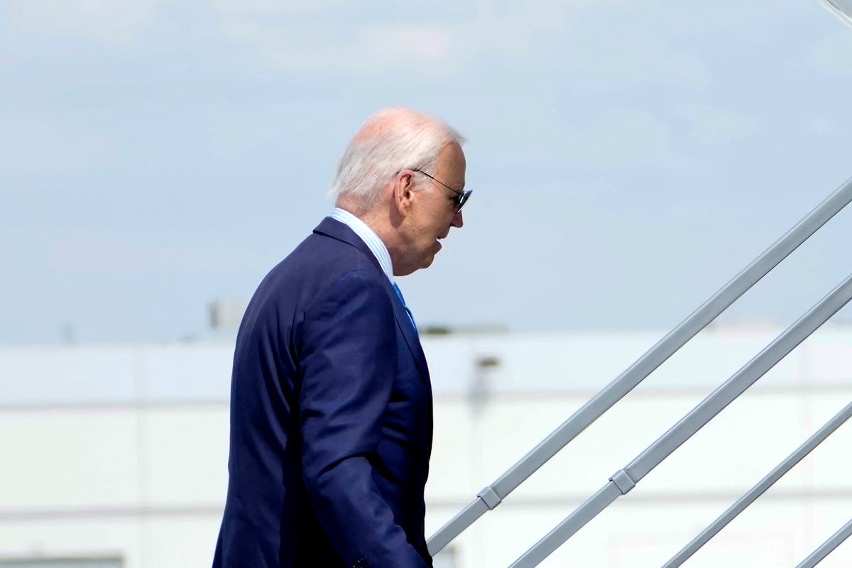 Watch: Biden returns to White House after exiting 2024 presidential race [Video]