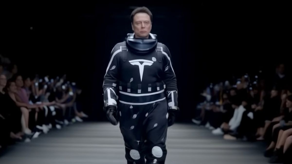 I cant help but cringe at Elon Musks AI fashion show [Video]