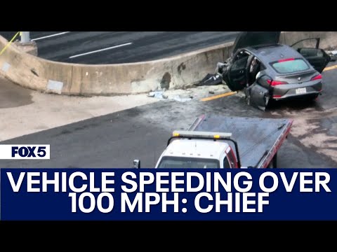 Vehicle in deadly Fairfax Co. crash believed to have been going over 100 mph: chief [Video]