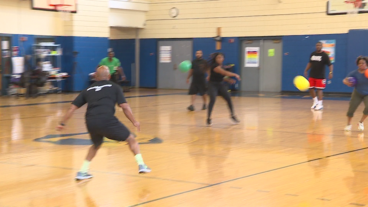 Boston police, school safety officers square off in dodgeball competition [Video]