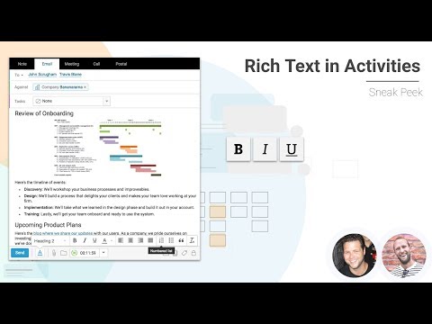 Sneak Peek at Accelo’s Rich Text in Activities [Video]
