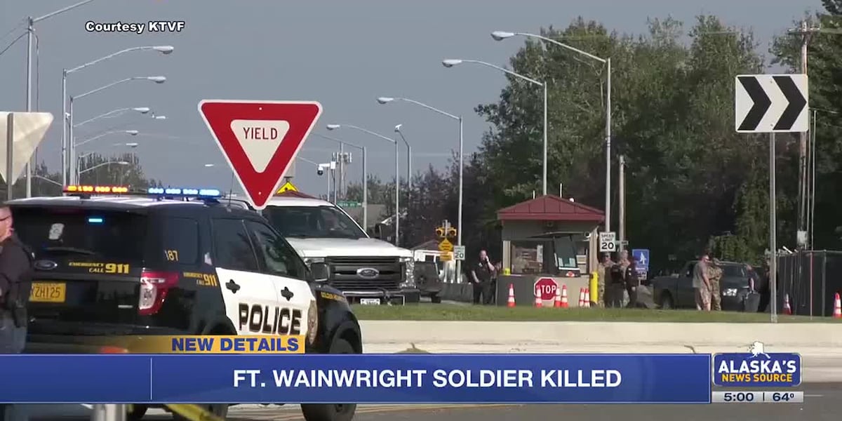 Fort Wainwright soldier killed at gate by drunk driver, officials say [Video]