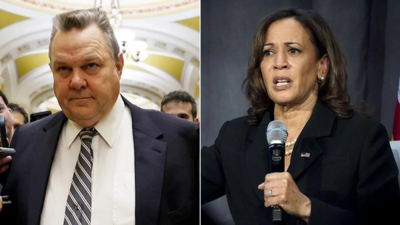 Vulnerable Dem senator credited with recruiting Harris to Senate still hasn’t endorsed her for president [Video]