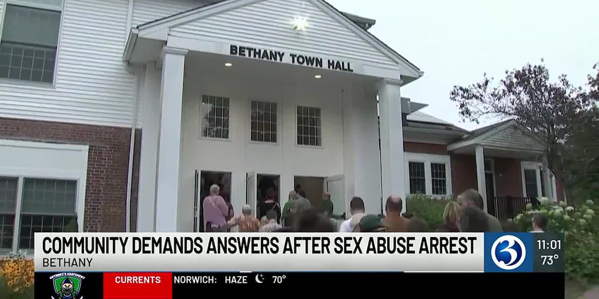 Bethany community demands answers after sex abuse arrest [Video]