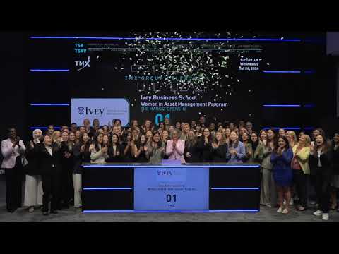 Ivey Business School Opens the Market to celebrate Women in Asset Management Program [Video]