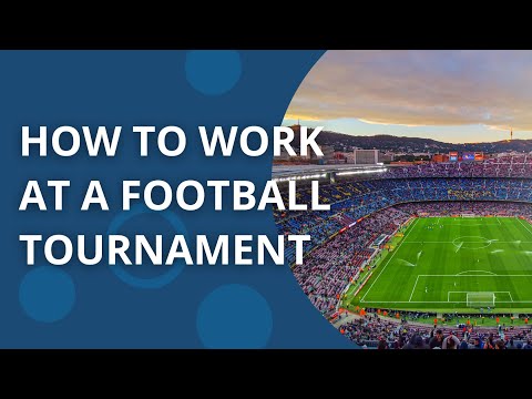 Bath researcher explains how to work at a football tournament. [Video]