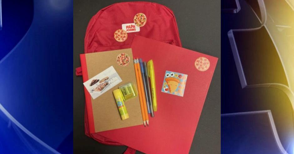 Claremore Papa Johns Pizza to give out free backpacks in August | News [Video]