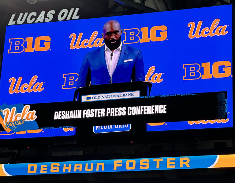WATCH: UCLA Head Coach DeShaun Foster Press Conference At Big Ten Media Day [Video]