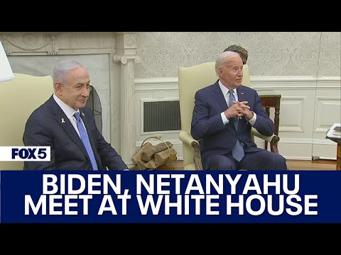 Israel’s Netanyahu meets with Biden amid protests [Video]