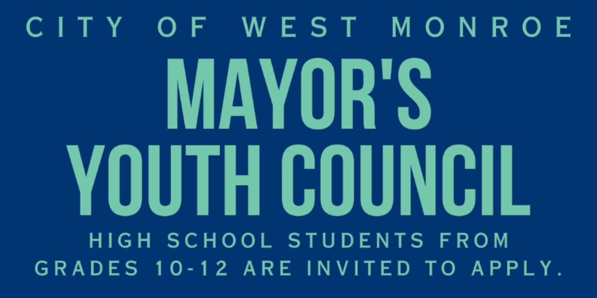 Applications open for West Monroe Mayors Youth Council [Video]