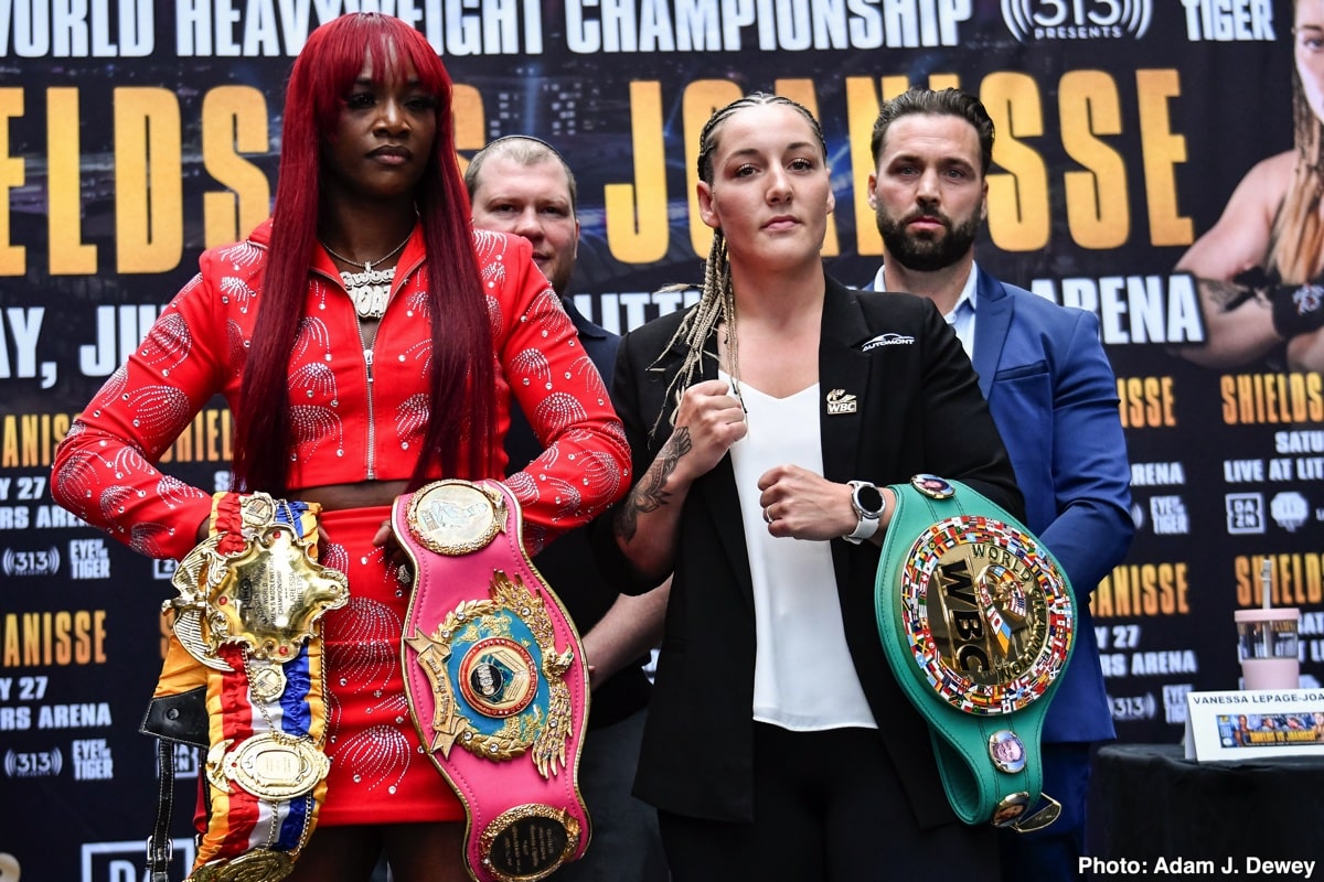 Shields Vs. Lepage-Joanisse Live On DAZN On July 27 In Detroit [Video]