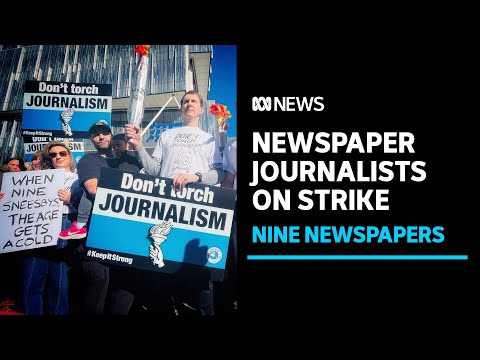 Journalists from Nine newspapers begin five-day strike ahead of Olympics | ABC News [Video]