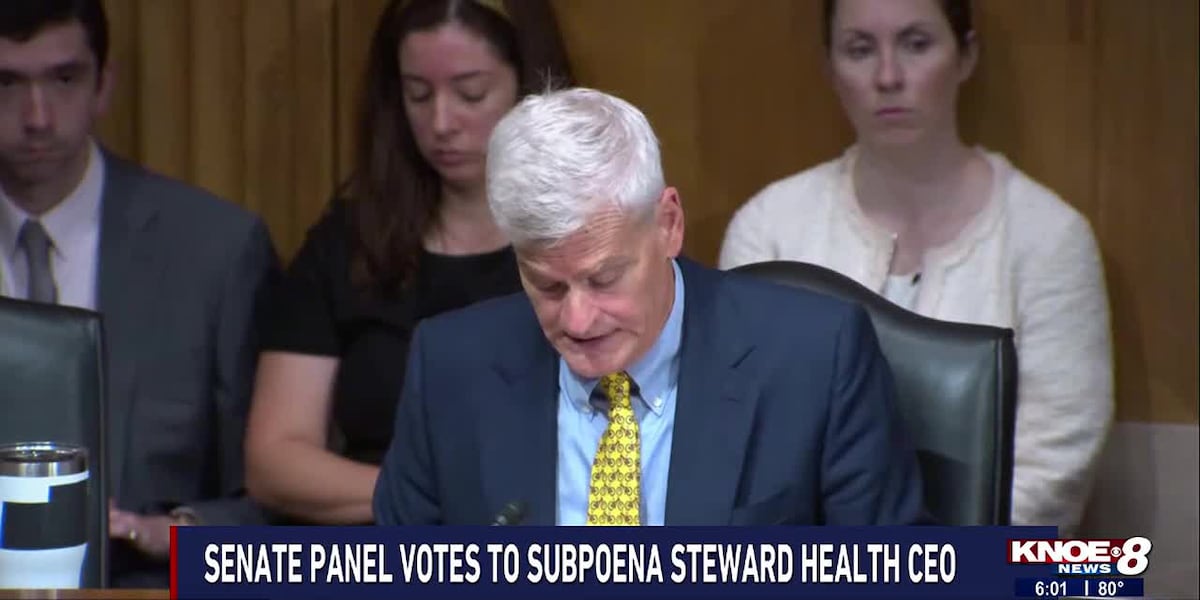 Senate panel votes to subpoena Steward Health CEO [Video]