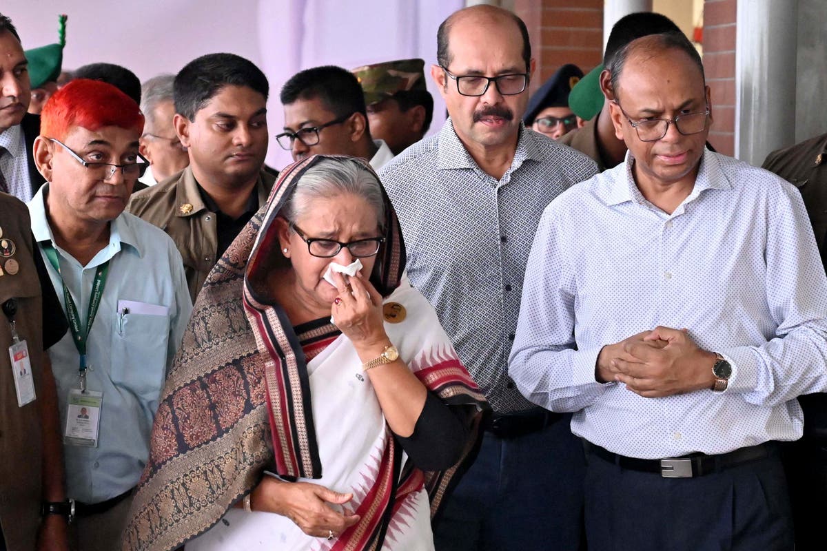 Bangladesh PM accused of crocodile tears over damaged railway station after 150 killed in violence [Video]