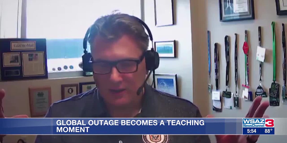 Global outage becomes a teaching moment [Video]