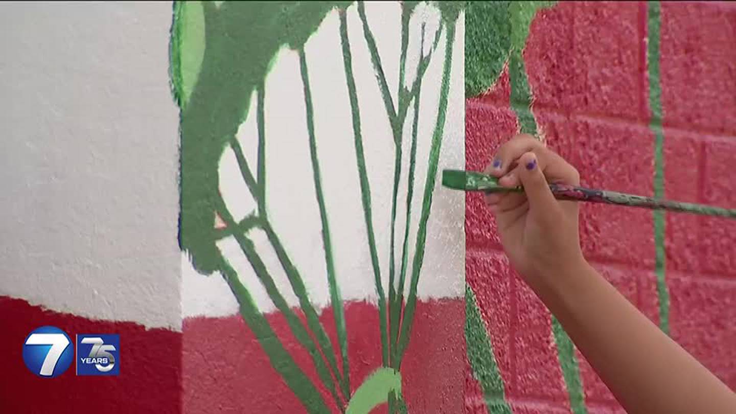 Teens in juvenile justice system paint mural in downtown Fairborn  WHIO TV 7 and WHIO Radio [Video]