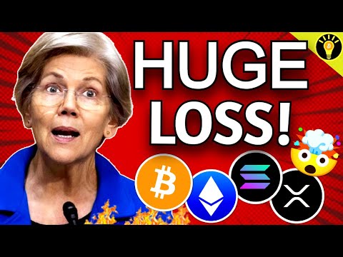 🚨BREAKING! ELIZABETH WARREN’S ANTI CRYPTO ARMY TAKES HUGE LOSS! [Video]