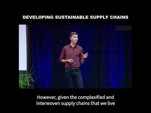 Developing Sustainable Supply Chains [Video]