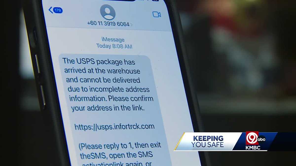 USPS package delivery text scam costs Mizzou grad [Video]