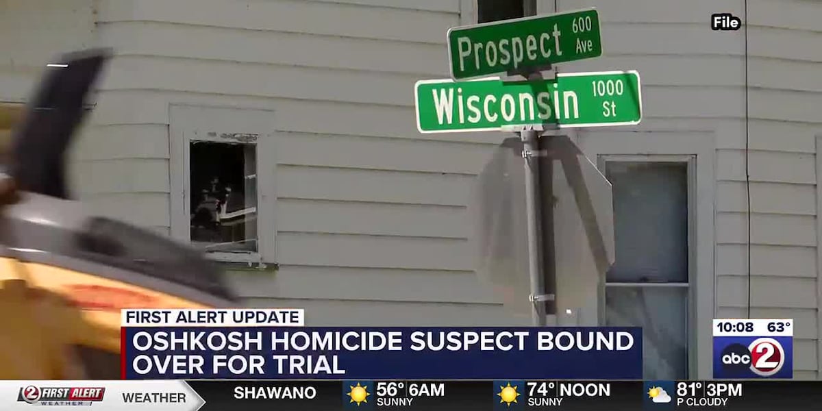 Young man from Oshkosh charged with homicide bound over for trial [Video]