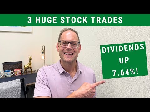 3 HUGE DIVIDEND STOCK TRADES (Passive Income Surges) [Video]