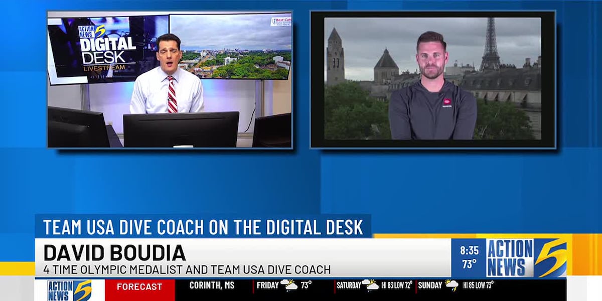 Digital Desk: USA diving coach [Video]