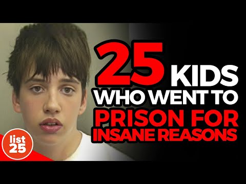 25 Kids Who Went To PRISON For INSANE Reasons [Video]