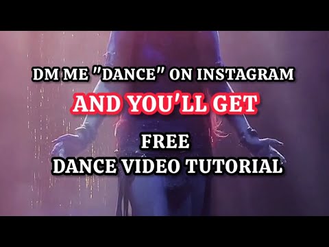 Get a free dance video tutorial from me!🔥