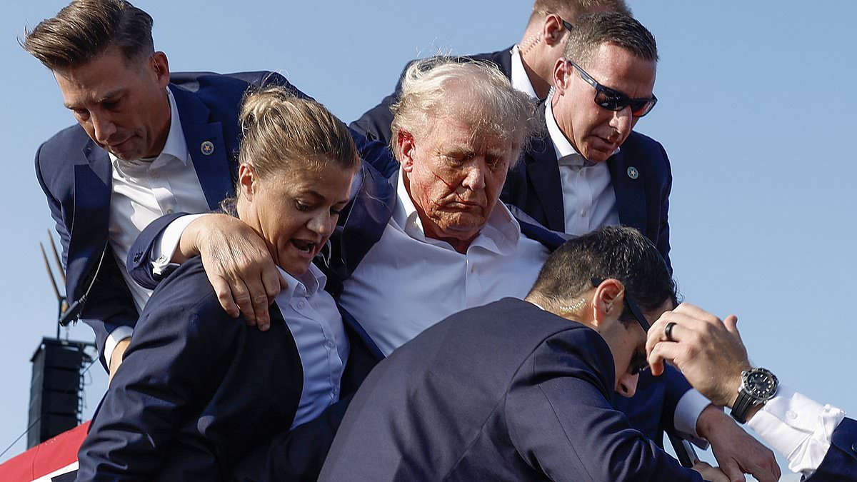 Trump defends ‘brave’ Secret Service agent who ‘shielded’ him during assassination attempt after woman was attacked by online trolls: ‘She wanted to take a bullet’ [Video]