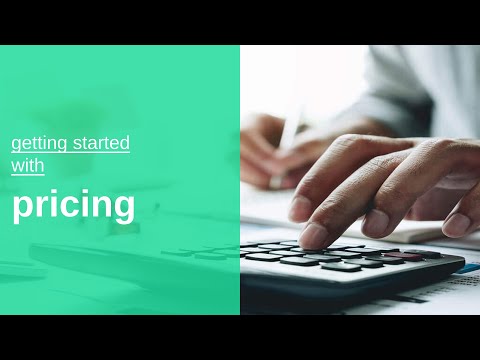 getting started with pricing basics [Video]