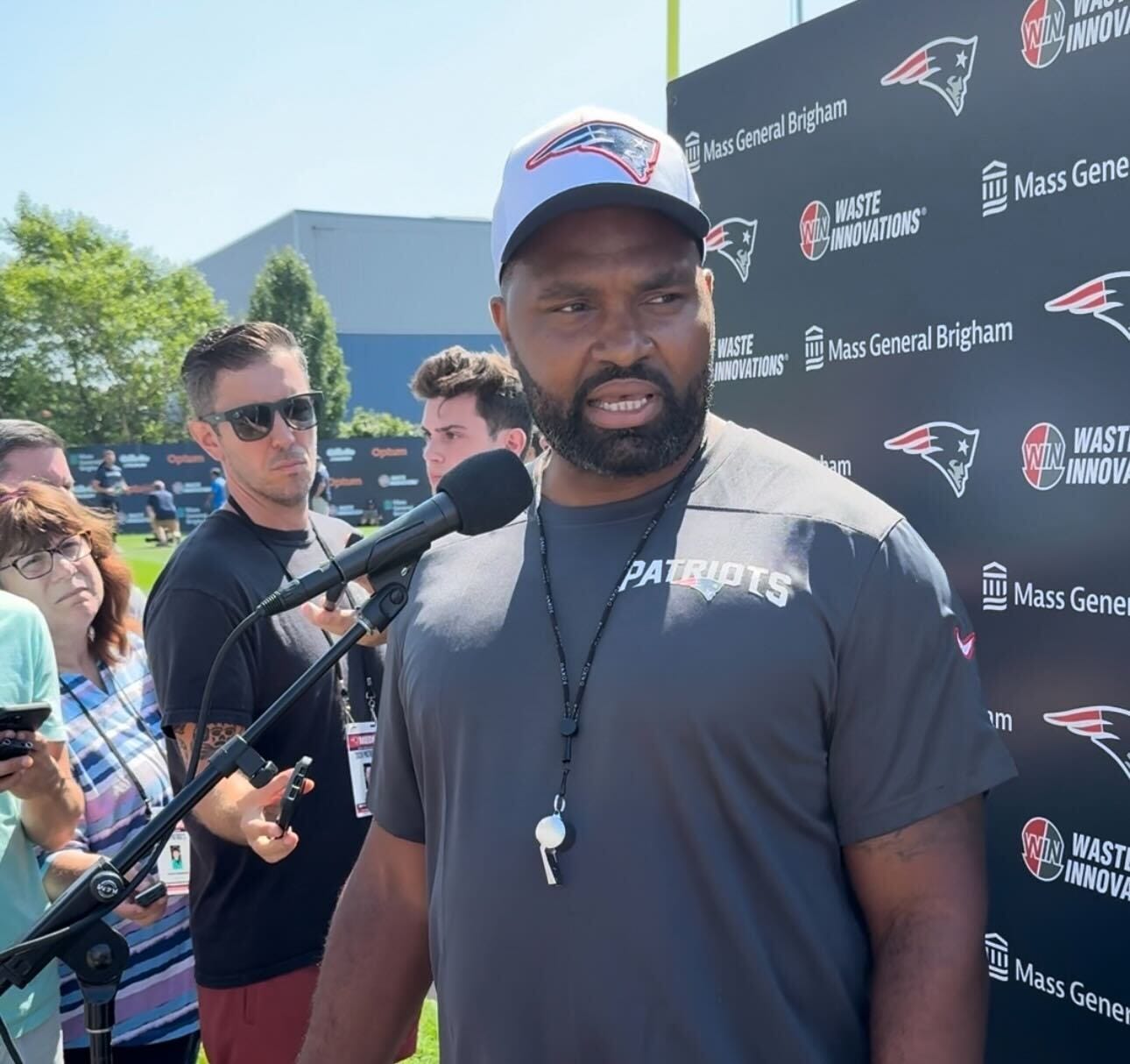 Jerod Mayo on players lounge, players speaking out [Video]