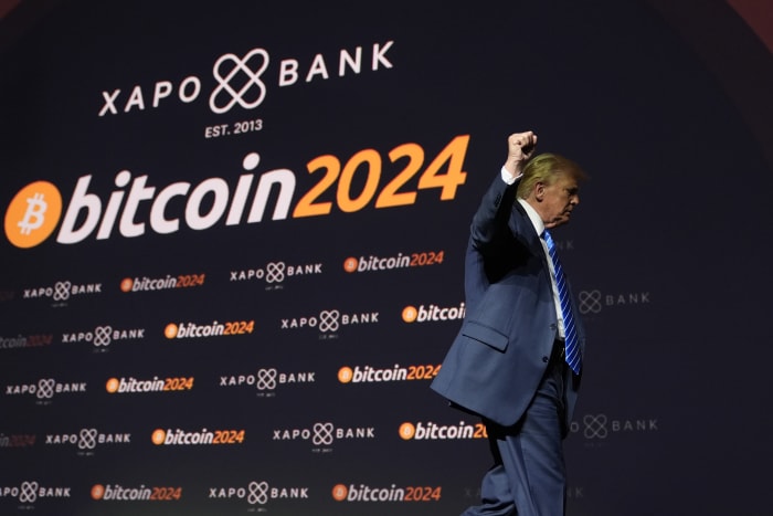 Trump calls for US to be crypto capital of the planet in appeal to Nashville bitcoin conference [Video]