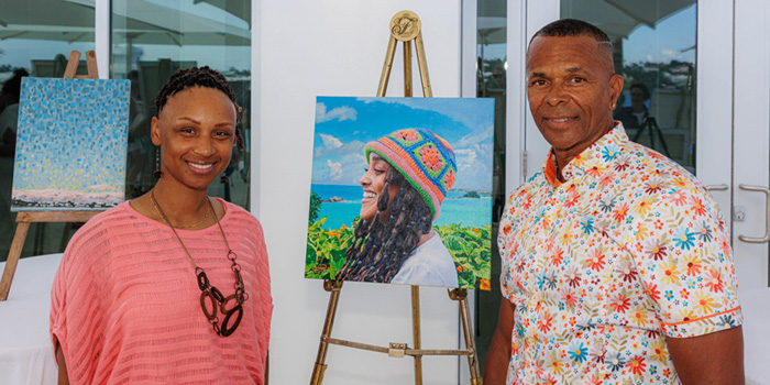 Photos & Video: Art Drop Bermuda Showcase