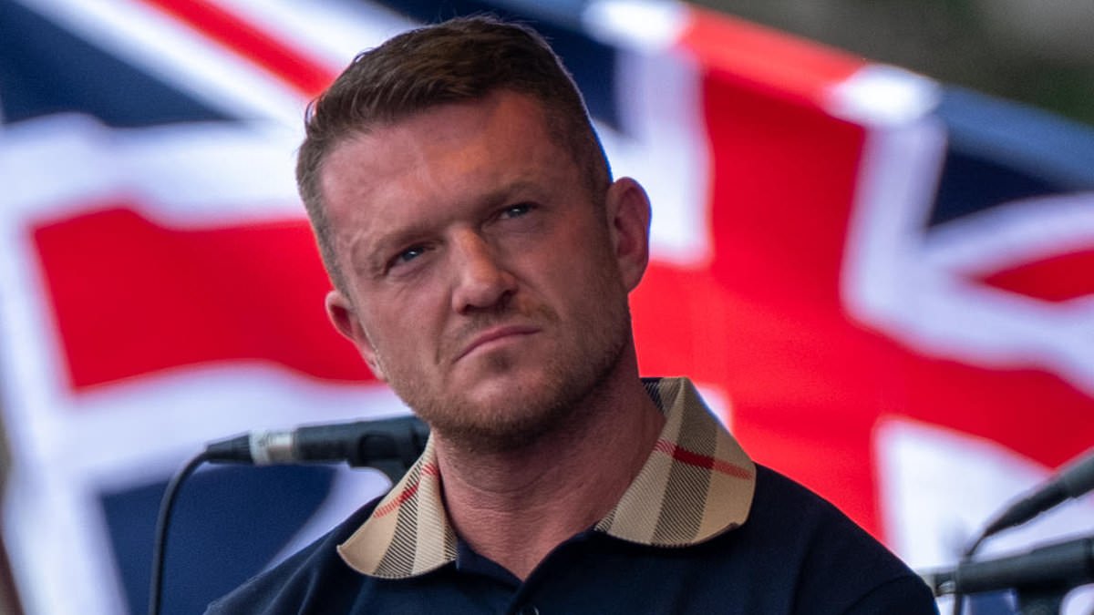 Tommy Robinson ‘could face jail’ over banned film screening at Trafalgar Square rally as protests turn violent and police arrest nine people [Video]