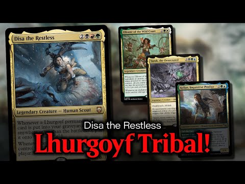 eedi-H – Disa the Restless Lhurgoyf Tribal | Magic Online Commander Game Play | tribalkai [Video]