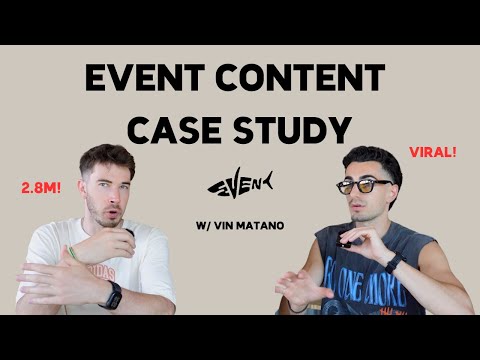 Making event content go viral | Event Content Case Study w/ Vin Matano [Video]