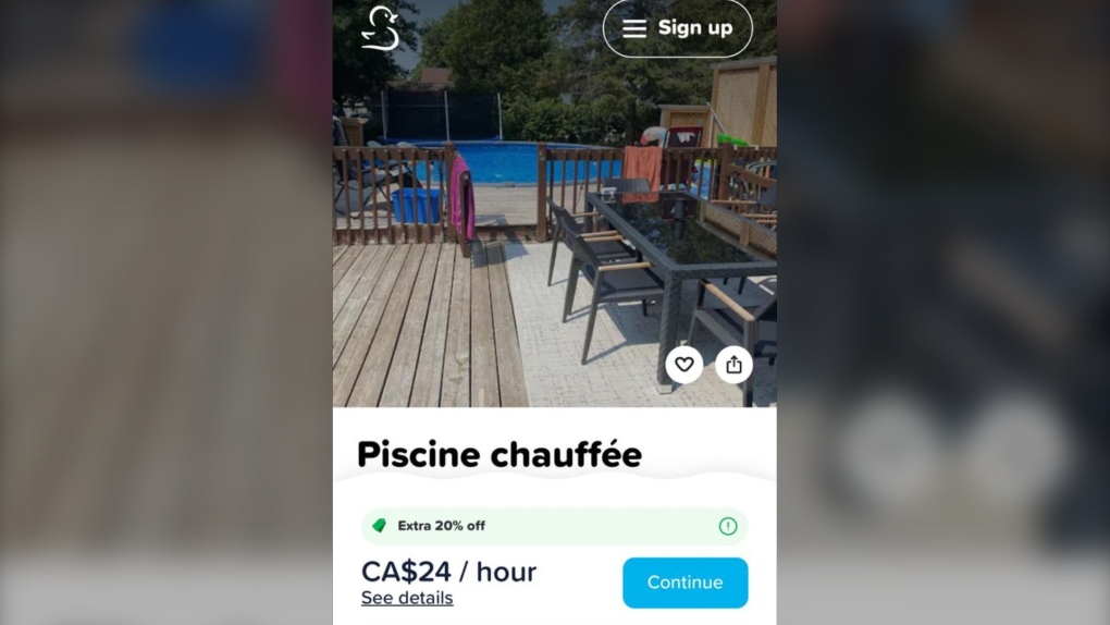 Family rents Quebec pool without homeowner’s consent [Video]