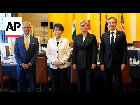 Top diplomats from US, Japan, Australia, India hold Quad talks in Tokyo [Video]