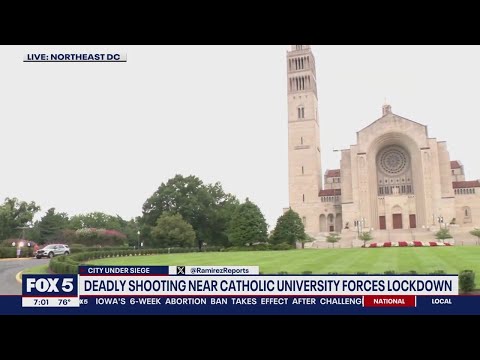 Catholic University shelter-in-place lifted after gunshot victim dies near campus [Video]