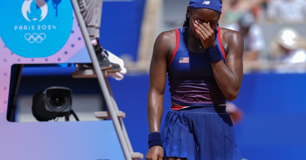 US tennis sensation Coco Gauff upset at Olympics [Video]