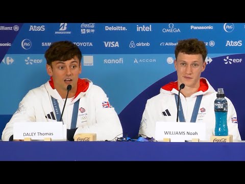 Tom Daley and Noah Williams win silver in 10m synchronized diving for Team GB [Video]