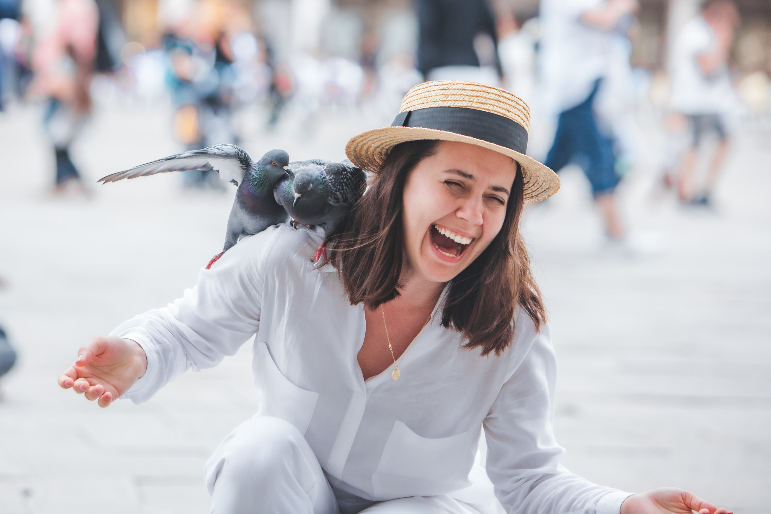 Woman’s Hilariously Dramatic Encounter With Bird: ‘That Escalated Quickly’ [Video]