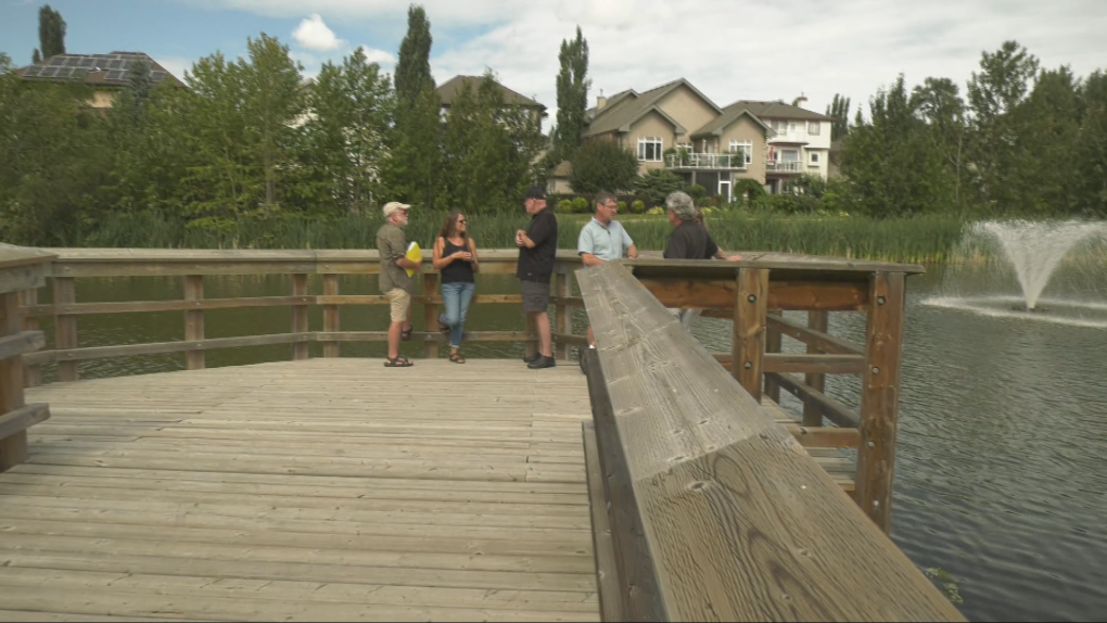 Edmonton residents raise alarm over use of chemical to cull goldfish from stormwater ponds [Video]