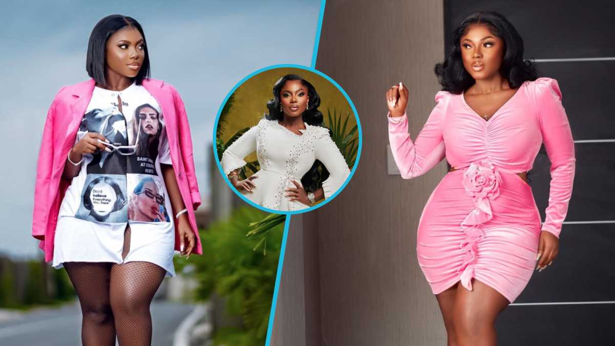 Serwaa Prikels: Ex-Lover Of Ohene Phara Rocks White Beaded Blazer And Pants For Her Birthday Shoot [Video]