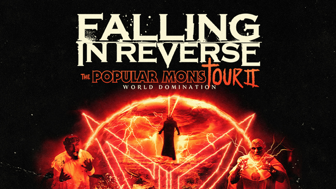 Win tickets to Falling In Reverse – The Popular Monstour II: World Domination! [Video]