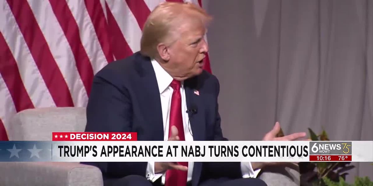 Omaha reporter attends Trump Q&A with Black journalists in Chicago [Video]