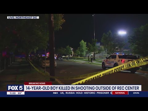 14-year-old shot, killed outside DC rec center [Video]