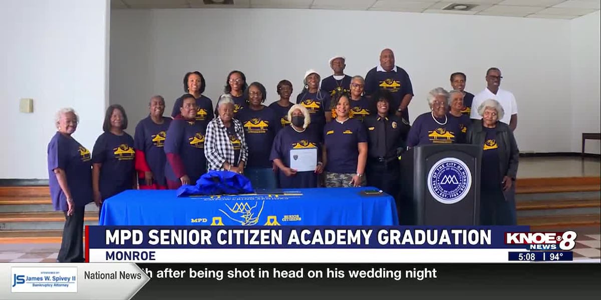 Celebrating Monroe Police Department’s Senior Citizen Academy graduates [Video]